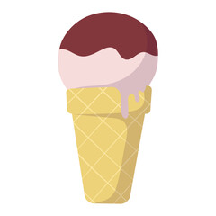 ice cream cone illustration