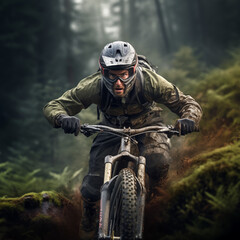 Mountain Biker