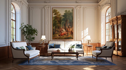 Fototapeta premium Wohnzimmer