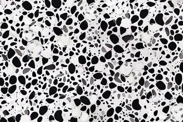Cotton fabric with animal print. Animal pattern background or texture. Texture leopard. Black and white fabric.
