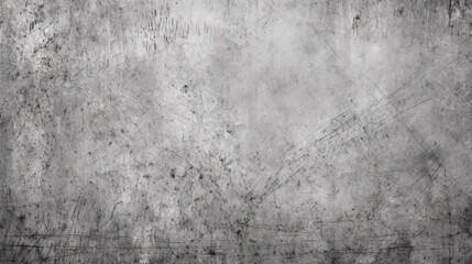 Obraz na płótnie Canvas grunge texture on scratched metal gray scale.Generative AI