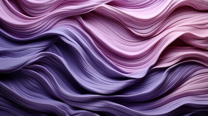 Fototapeta premium Vibrant hues of lilac and purple dance in an abstract display, drawing the eye closer to the intricate details of the fabric, evoking a sense of wonder and mystery