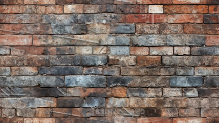 Retro Brick Wall