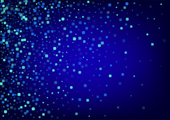 Blue Rhombus Abstract Blue Vector Background.