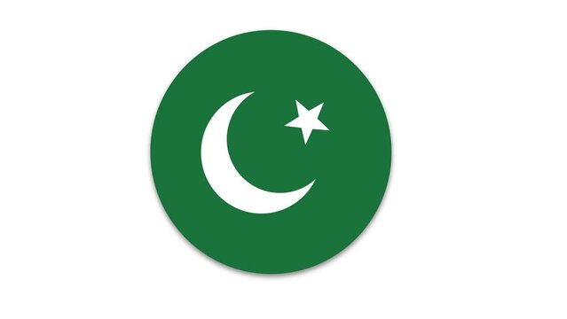 Pakistan flag icon, Asian countries flags	
