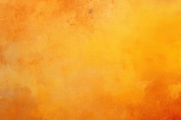 Yellow and Orange Gradient Watercolor Background, Vibrant, Vintage Abstract Texture Hand-Drawn Watercolor Yellow Paint on Canvas - obrazy, fototapety, plakaty