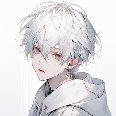 クールなイケメン男子 | Generative AI