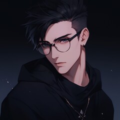 クールなイケメン男子 | Generative AI