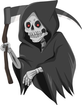 Character of Grim Eeaper, Halloween, Death with Scythe