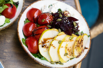 Tomato and mozzarella salad