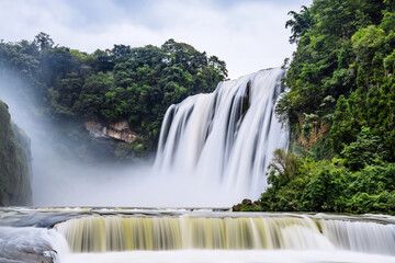 Scenery of Huangguoshu Waterfall in Guizhou, China