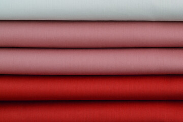  Cloth , thread ,A number of fabrics, stock photo, White Background , Fabrics, colors