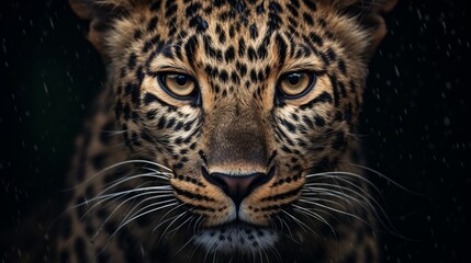 Fototapeta na wymiar leopard national Geografic award winning photography.Generative AI
