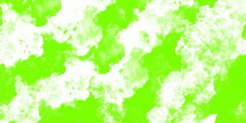 light green background with white clouds grunge texture. Grainy Light ink canvas for modern creative grunge design. Watercolor on white paper background. Vivid textured aquarelle painted.