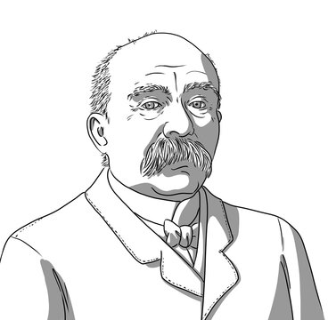 Georges Clemenceau, the tiger, 1841-1929