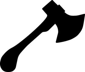 Stylized ax icon. Vector EPS 10