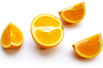 Fresh orange fruit, high vitamin c