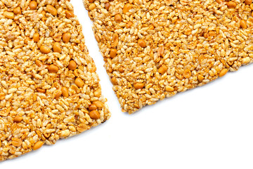 Krayasart, Thai crispy rice, peanut and sesame cereal