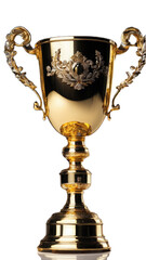 Fototapeta na wymiar Winner PNG Transparent Images, Trophy cup. Champion trophy, shiny golden cup png, sport award. Winner prize, champions realistic celebration winning concept