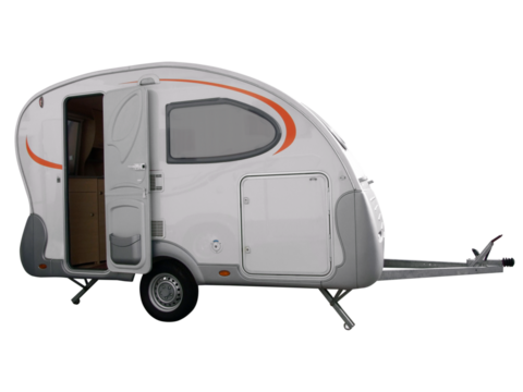 camp trailer transparent