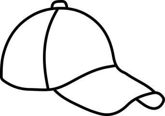 Hats doodle illustration including