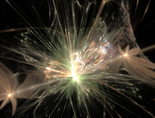 Imaginatory fractal abstract background Image