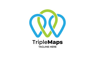 Logo vector mapping concept symbol networking information pin area locate spot mark navigation find place