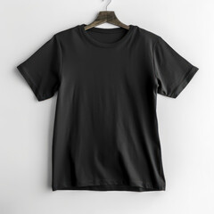 Blank T-Shirt Mockup - A versatile template for showcasing your branding and design ideas in various industries such as business, marketing, and creative services