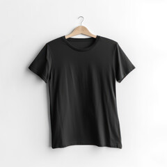 Blank T-Shirt Mockup - A versatile template for showcasing your branding and design ideas in various industries such as business, marketing, and creative services