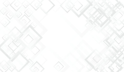 Obraz premium White Rectangle 3d Vector Background. Mosaic