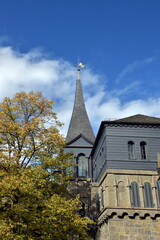 Fototapeta premium Löwenburg auf der Wilhelmshöhe in Kassel