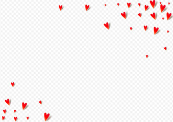 Maroon Color Hearts Vector White Backgound.