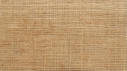 Jute hessian sackcloth canvas sack cloth woven texture pattern background in yellow beige cream brown color - obrazy, fototapety, plakaty