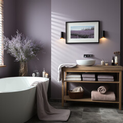 _A_bathroom_scene._The_lighting_is_lavender_