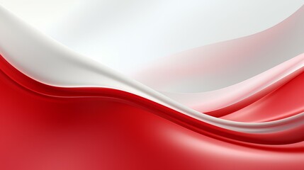red and white wave pattern