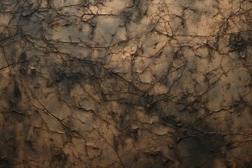 Abstract background texture of a stone wall with cracks and scratches