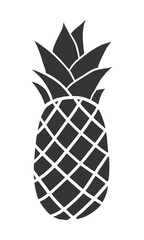 pineapple on a white background