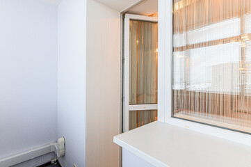 interior apartment room home decoration, preparation of house for sale balcony