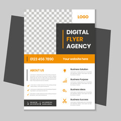 Colorful corporate and business flyer collection, corporate poster, flyer bundle, brochure, annual report, proposal, leaflet, company profile, digital marketing poster and a4 layout with mockup