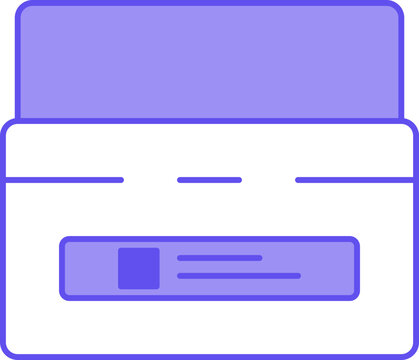 recommend clip art: Beauty cream icon