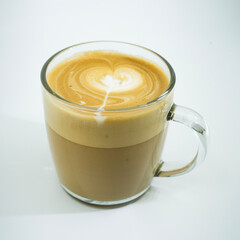A variety of cafe drinks
