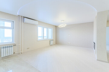 interior apartment empty room renovated