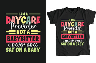 Fototapeta premium Babysitter Design Can Use For t-shirt, Hoodie, Mug, Bag etc.