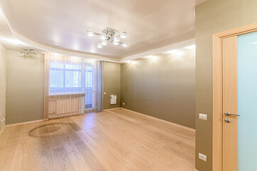 interior apartment empty room renovated