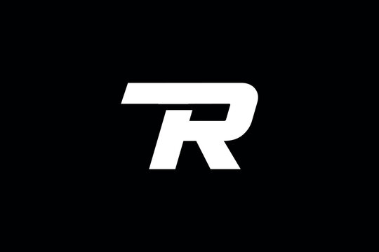 RT, TR, R, T abstract letters logo monogram