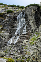 Waterfall Skok, Mlynicka valley, High Tatras mountain, Slovakia © vrabelpeter1