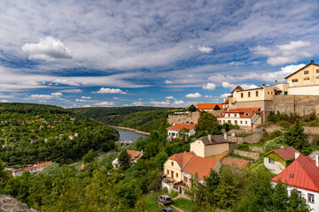 Fototapeta na wymiar Old town of Znojmo., Czech Republic.