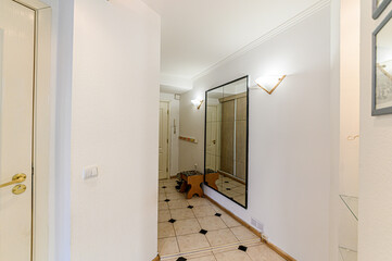 interior apartment room doors, renovation corridor lobby entrance hall