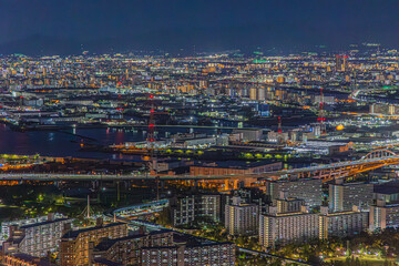 Obraz premium 都市夜景