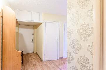 interior apartment room doors, renovation corridor lobby entrance hall